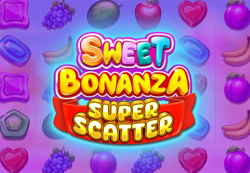 Игровой автомат Sweet Bonanza Super Scatter в Бип Бип казино